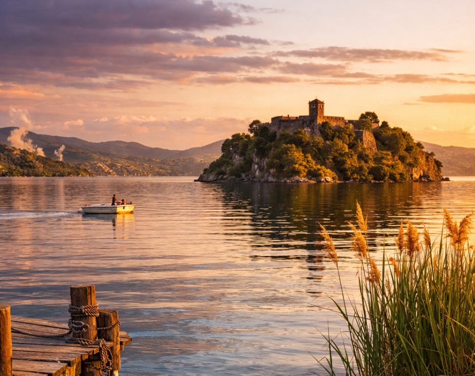 Il lago di Bolsena: tra acque vulcaniche e sapori d’isola
