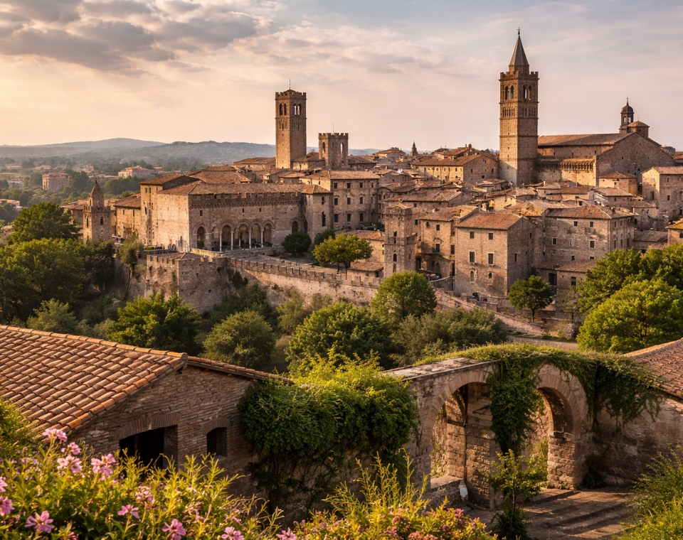 Viterbo: la città dei papi e delle terme etrusche